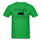 Boys Whatever, Cats Forever - Black - Unisex Classic T-Shirt - bright green