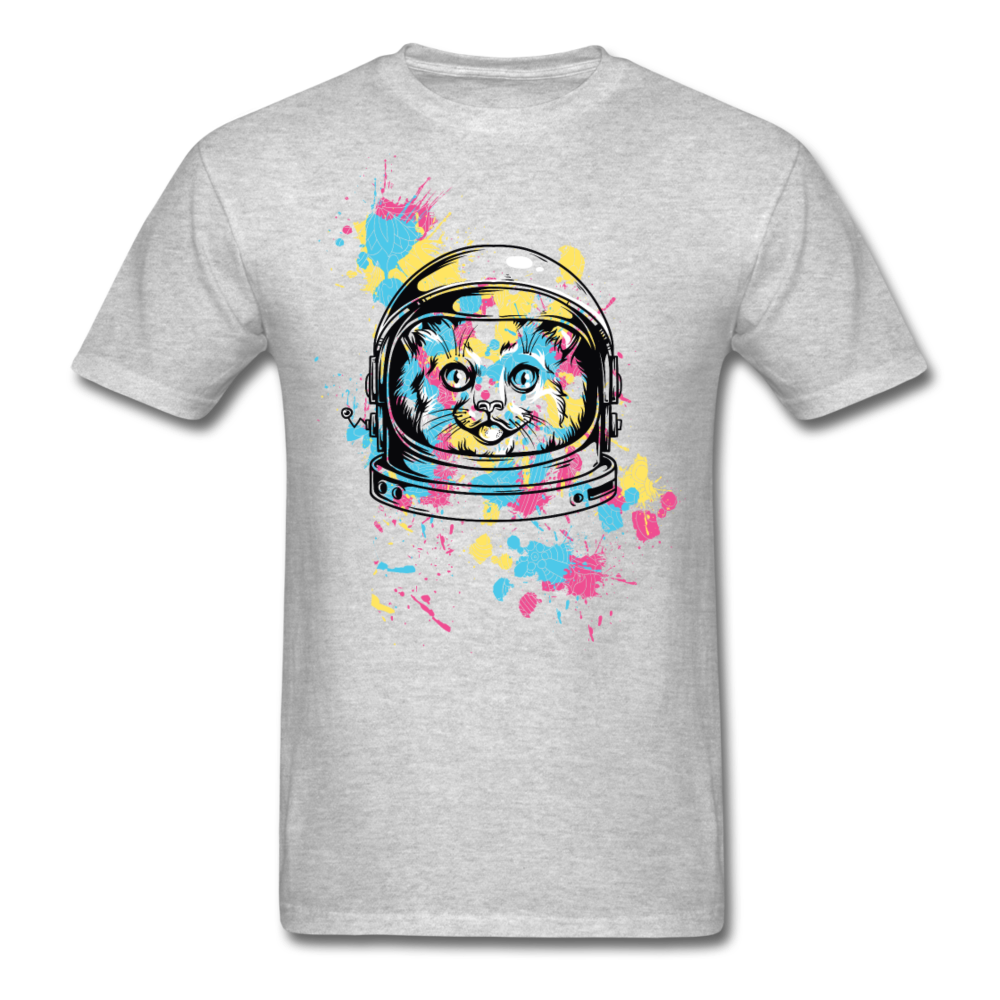 Cat Astronaut - Unisex Classic T-Shirt - heather gray