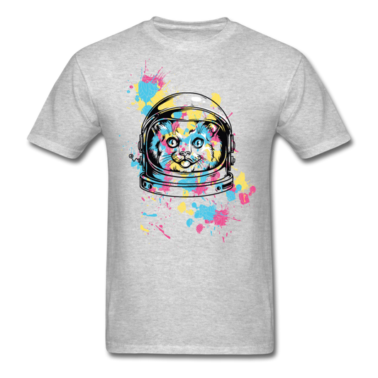 Cat Astronaut - Unisex Classic T-Shirt - heather gray