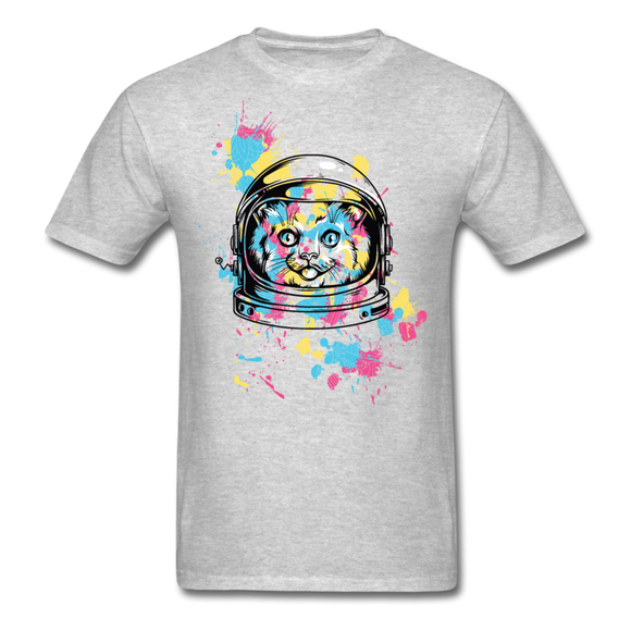 Cat Astronaut - Unisex Classic T-Shirt - heather gray