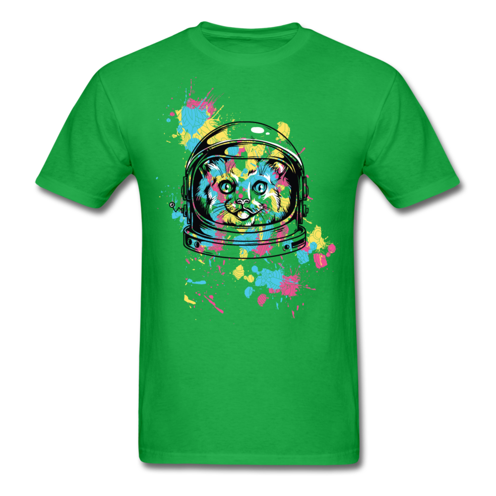 Cat Astronaut - Unisex Classic T-Shirt - bright green