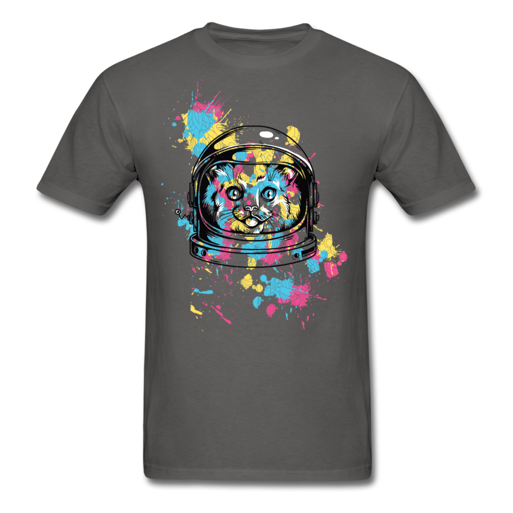 Cat Astronaut - Unisex Classic T-Shirt - charcoal