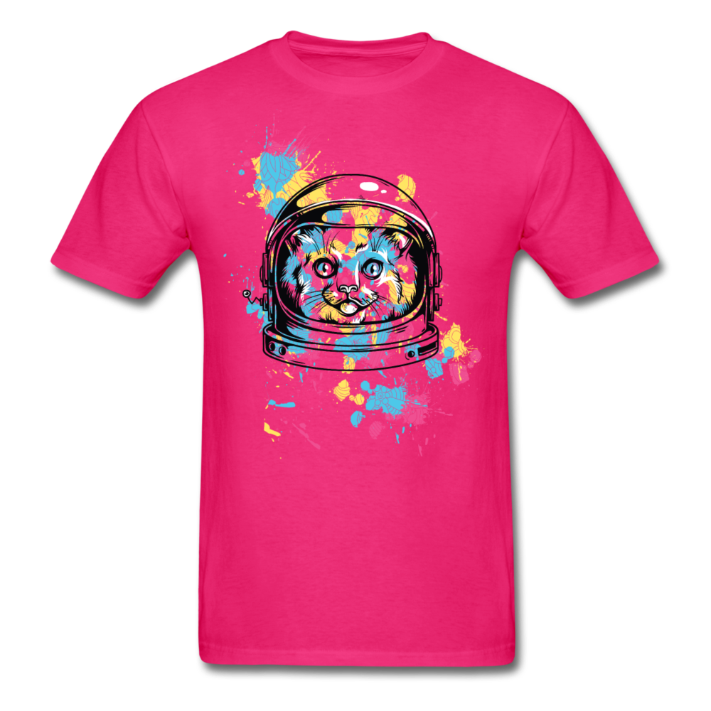 Cat Astronaut - Unisex Classic T-Shirt - fuchsia