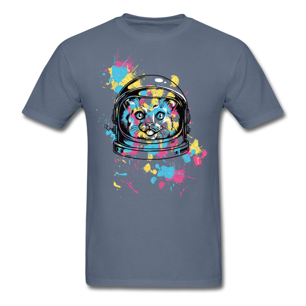 Cat Astronaut - Unisex Classic T-Shirt - denim