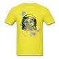 Cat Astronaut - Unisex Classic T-Shirt - yellow