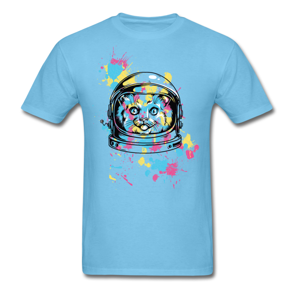 Cat Astronaut - Unisex Classic T-Shirt - aquatic blue