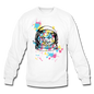 Cat Astronaut - Crewneck Sweatshirt - white