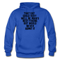 Cat - Best Friend - Black - Gildan Heavy Blend Adult Hoodie - royal blue