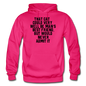 Cat - Best Friend - Black - Gildan Heavy Blend Adult Hoodie - fuchsia