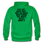 Cat - Best Friend - Black - Gildan Heavy Blend Adult Hoodie - kelly green