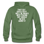 Cat - Best Friend - White - Gildan Heavy Blend Adult Hoodie - military green