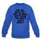 Cat - Best Friend - Black - Crewneck Sweatshirt - royal blue