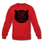 Cats - My Best Friends - Black - Crewneck Sweatshirt - red