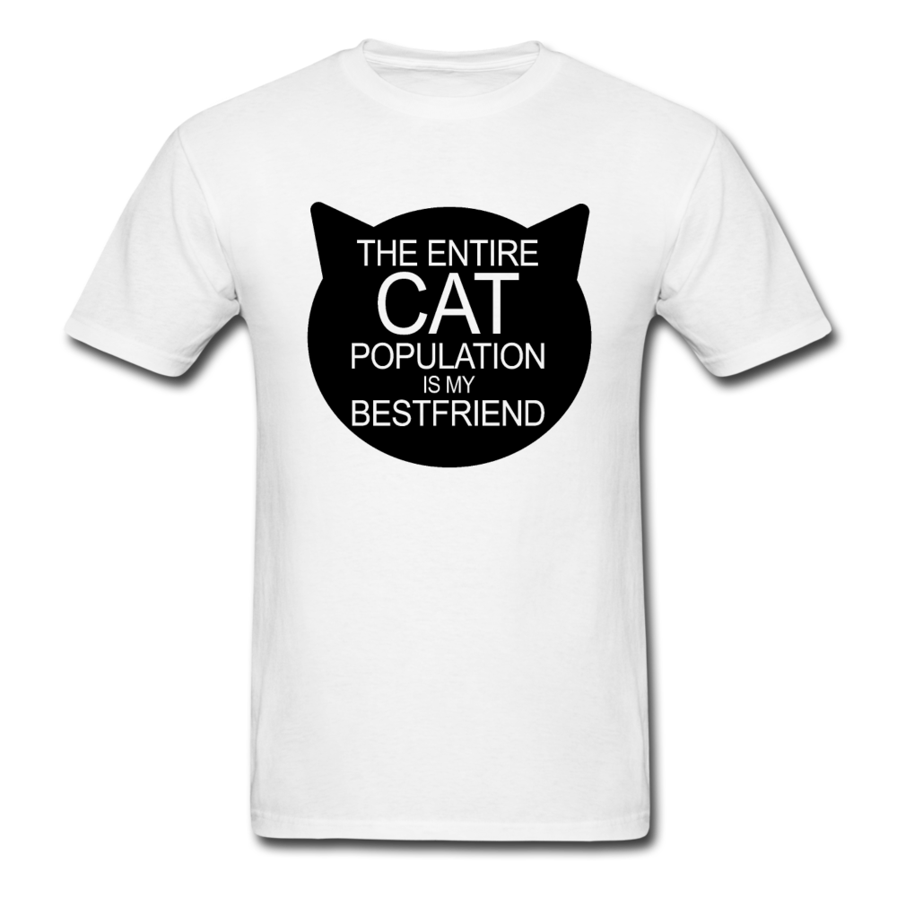 Cats - My Best Friends - Black - Unisex Classic T-Shirt - white