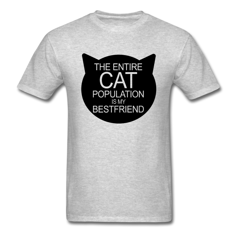 Cats - My Best Friends - Black - Unisex Classic T-Shirt - heather gray