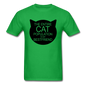 Cats - My Best Friends - Black - Unisex Classic T-Shirt - bright green