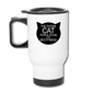 Cats - My Best Friends - Black - Travel Mug - white