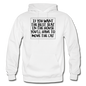 Cat - Best Seat - Black - Gildan Heavy Blend Adult Hoodie - white