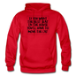 Cat - Best Seat - Black - Gildan Heavy Blend Adult Hoodie - red