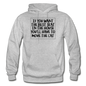 Cat - Best Seat - Black - Gildan Heavy Blend Adult Hoodie - heather gray