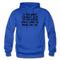 Cat - Best Seat - Black - Gildan Heavy Blend Adult Hoodie - royal blue