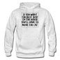 Cat - Best Seat - Black - Gildan Heavy Blend Adult Hoodie - light heather gray