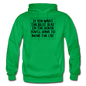 Cat - Best Seat - Black - Gildan Heavy Blend Adult Hoodie - kelly green