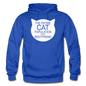 Cats - My Best Friends - White - Gildan Heavy Blend Adult Hoodie - royal blue