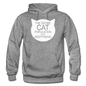 Cats - My Best Friends - White - Gildan Heavy Blend Adult Hoodie - graphite heather