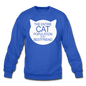 Cats - My Best Friends - White - Crewneck Sweatshirt - royal blue