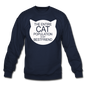 Cats - My Best Friends - White - Crewneck Sweatshirt - navy