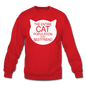 Cats - My Best Friends - White - Crewneck Sweatshirt - red