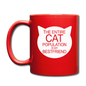 Cats - My Best Friends - White - Full Color Mug - red