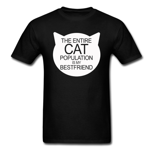 Cats - My Best Friends - White - Unisex Classic T-Shirt - black