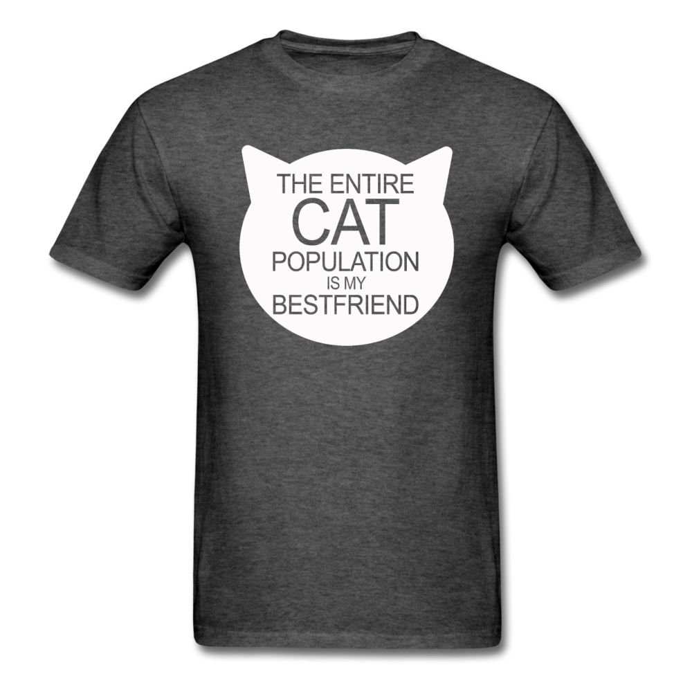 Cats - My Best Friends - White - Unisex Classic T-Shirt - heather black