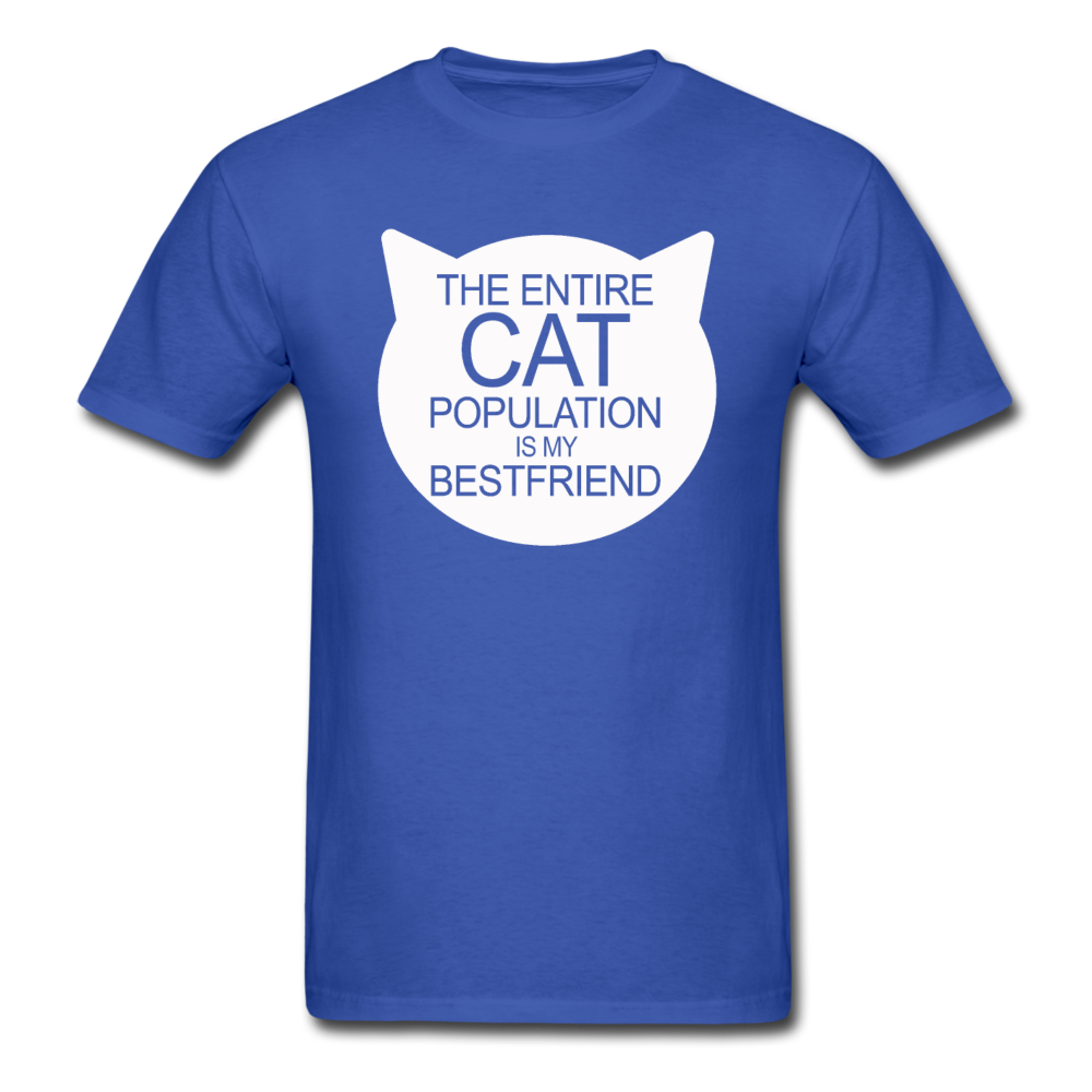 Cats - My Best Friends - White - Unisex Classic T-Shirt - royal blue