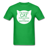 Cats - My Best Friends - White - Unisex Classic T-Shirt - bright green