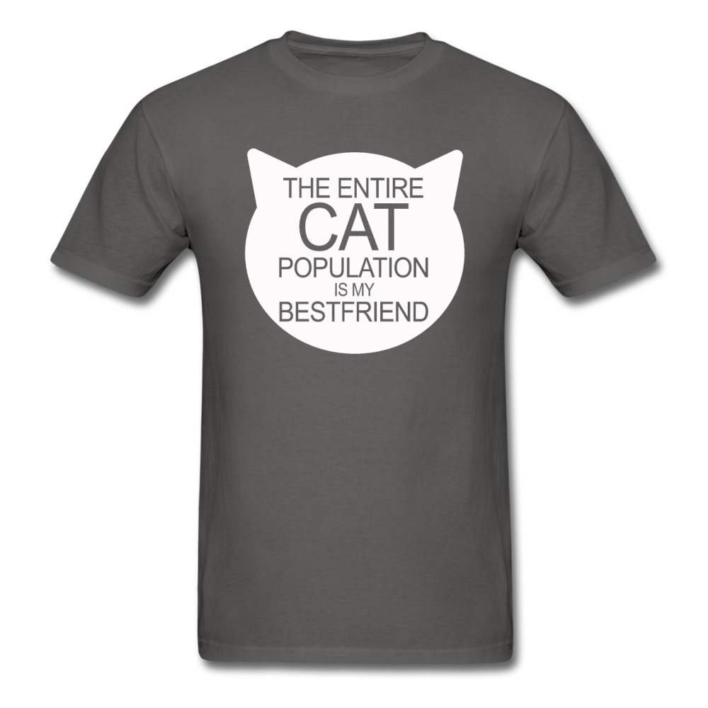 Cats - My Best Friends - White - Unisex Classic T-Shirt - charcoal