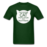 Cats - My Best Friends - White - Unisex Classic T-Shirt - forest green