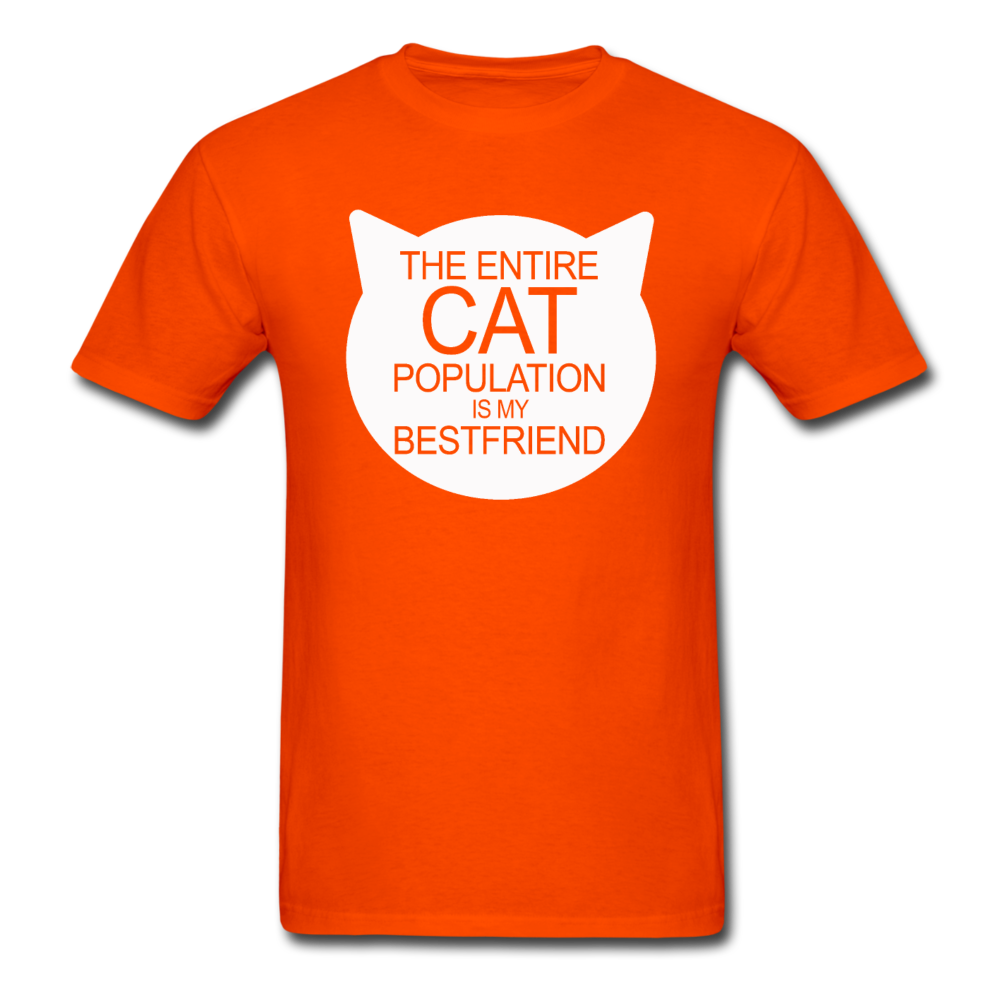 Cats - My Best Friends - White - Unisex Classic T-Shirt - orange