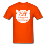 Cats - My Best Friends - White - Unisex Classic T-Shirt - orange