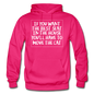 Cat - Best Seat - White - Gildan Heavy Blend Adult Hoodie - fuchsia