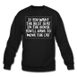 Cat - Best Seat - White - Crewneck Sweatshirt - black