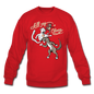 Cat, Dog, Mouse And Cheese - Crewneck Sweatshirt - red