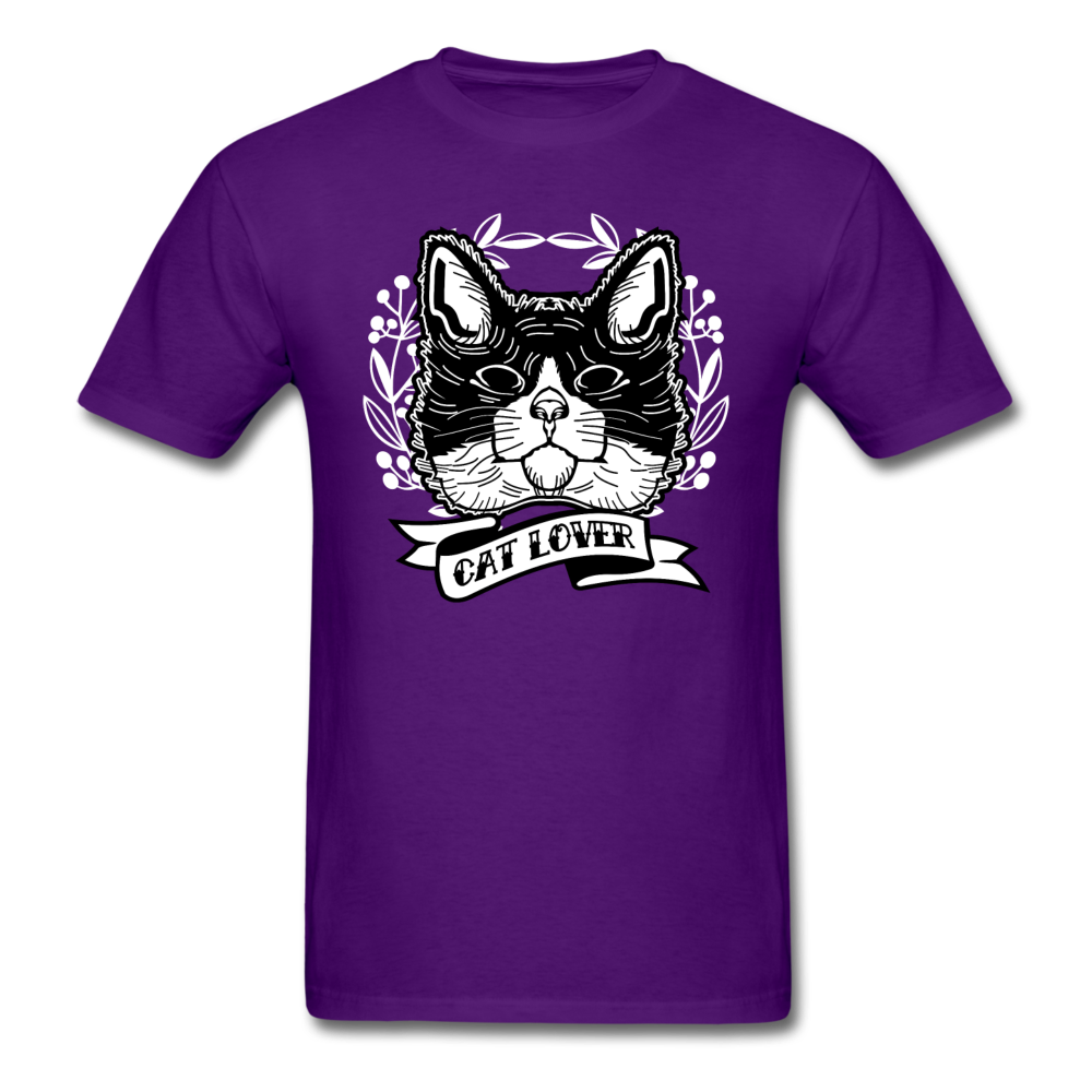 Cat Lover - Unisex Classic T-Shirt - purple