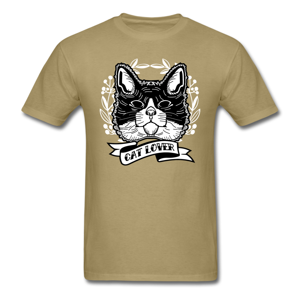 Cat Lover - Unisex Classic T-Shirt - khaki