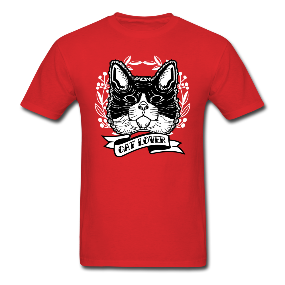 Cat Lover - Unisex Classic T-Shirt - red