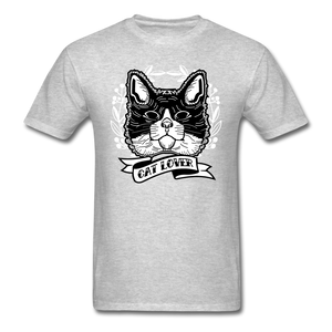 Cat Lover - Unisex Classic T-Shirt - heather gray