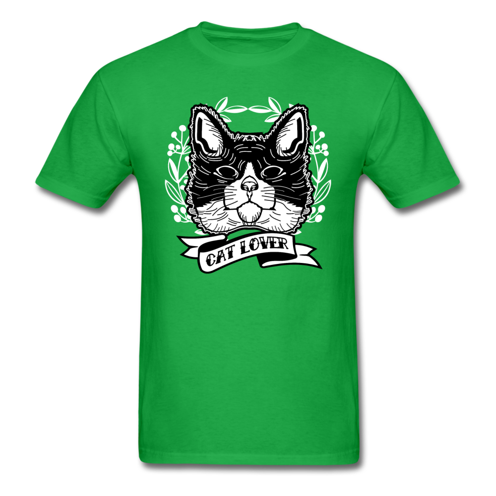 Cat Lover - Unisex Classic T-Shirt - bright green