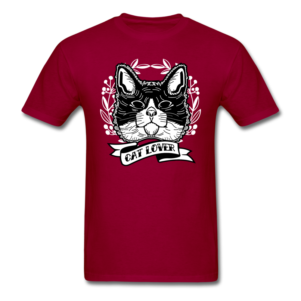 Cat Lover - Unisex Classic T-Shirt - dark red